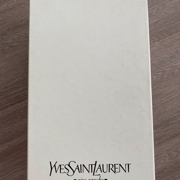 Yves Saint Laurent black strappy sandal size 37.5 - Picture 13 of 15